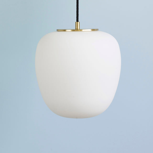 Pendant lamp Muse Ø25cm opal glass