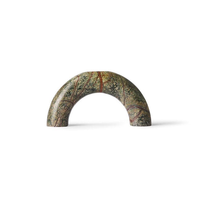 Green marble decorative arch