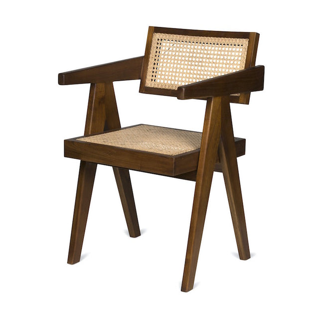 Detjer Office Chair - Rattan Cane