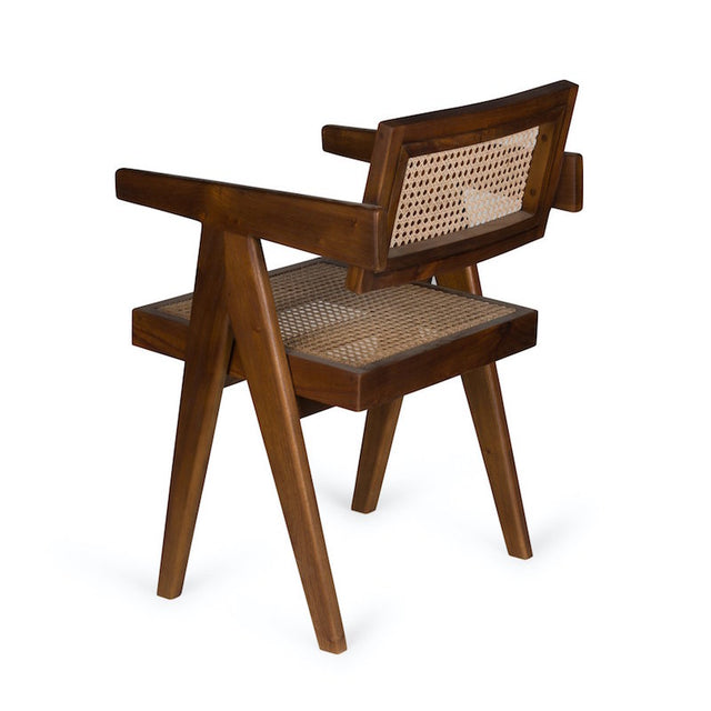 Detjer Office Chair - Rattan Cane