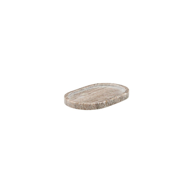 Marmor Tablett oval