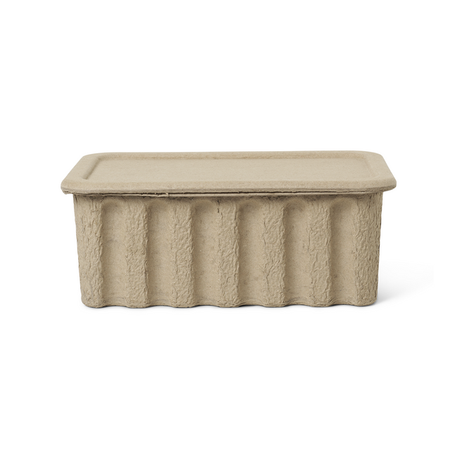 Aufbewahrungsbox groß Paper Pulp (2er Set) - ferm LIVING