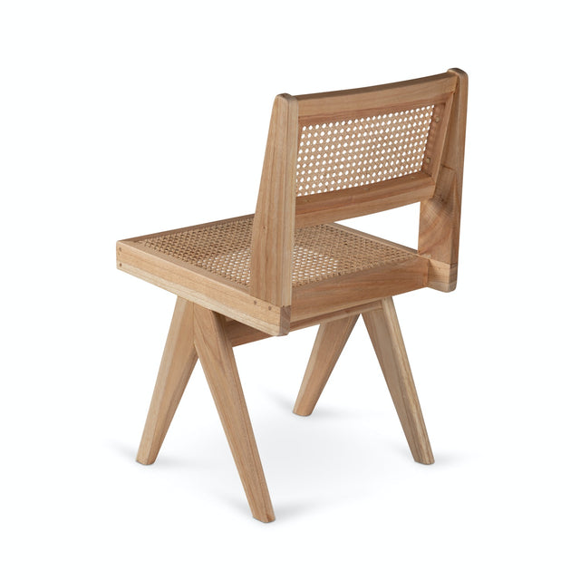 Detjer Dining Chair - Rattan Cane