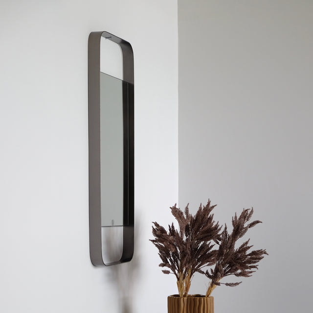 Aware Wall Mirror Iron - Hübsch Interior