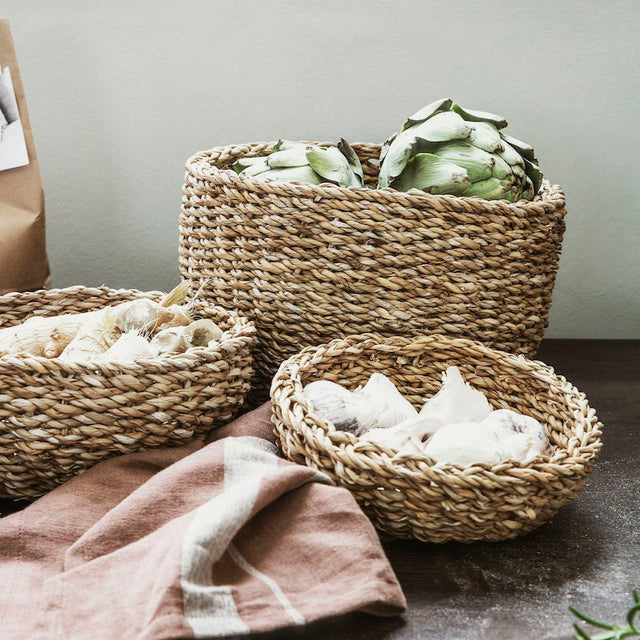 Seagrass bread basket set - Nicolas Vahé