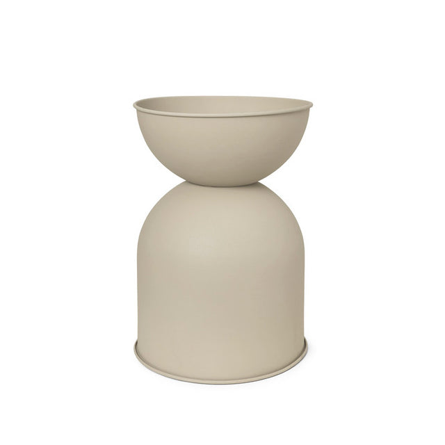 Hourglass Blumentopf cashmere Large - ferm LIVING