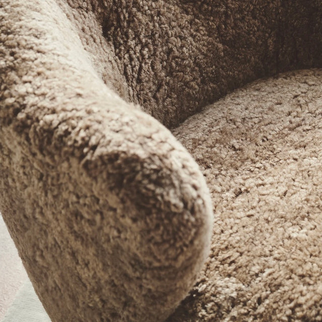 Ingeborg Lounge Chair - Menu Armchair with sheep's wool