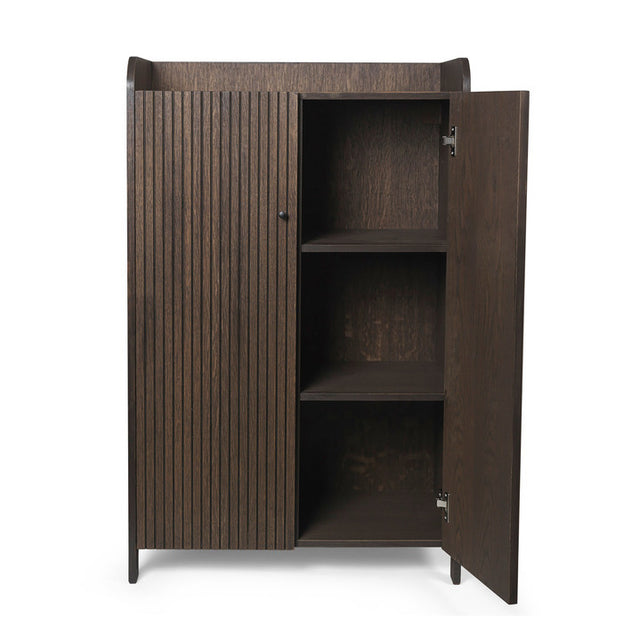 Chest of drawers Sill cabinet low dark oak - ferm LIVING
