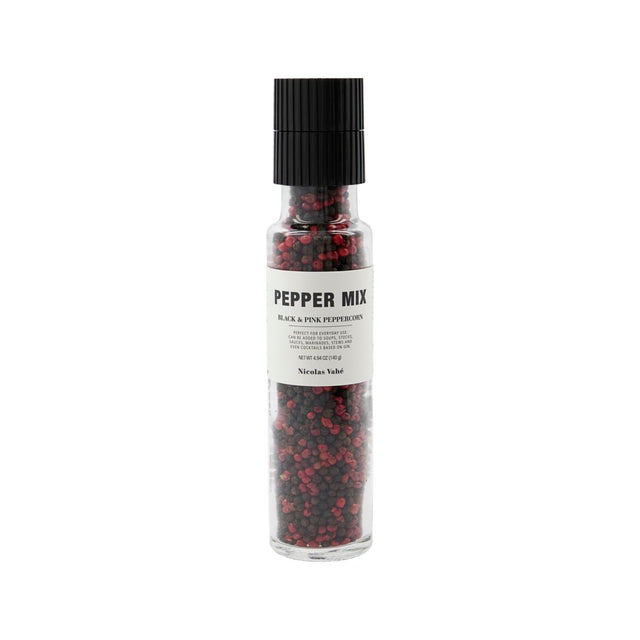 Pepper Mill Black and Pink Pepper Mix - Nicolas Vahé 