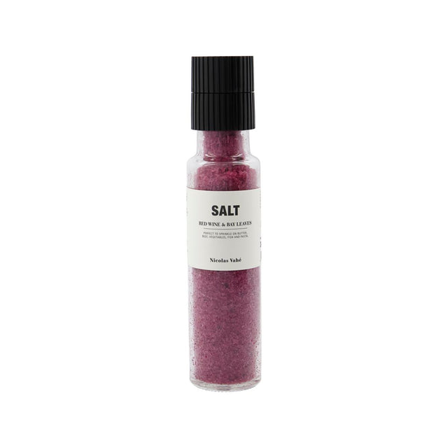 Salt mill red wine and laurel spice mixture - Nicolas Vahé