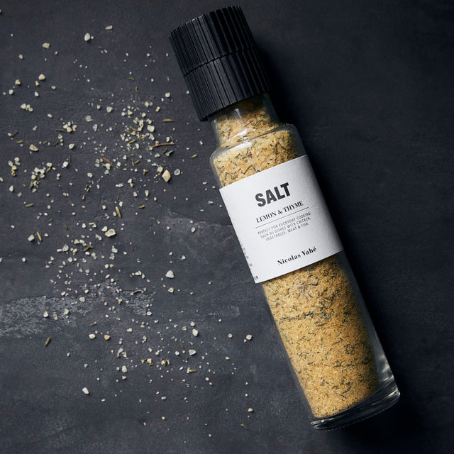 Salt mill thyme and lemon spice mix - Nicolas Vahé