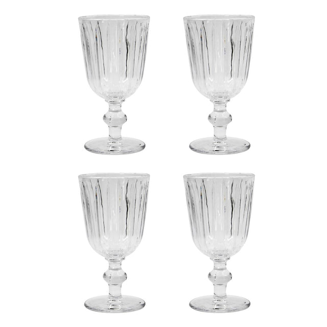 Weingläser 4er Set Wine Glass Groove - Nicolas Vahé