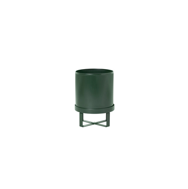 Bau Pot small Blumentopf dark green - ferm Living
