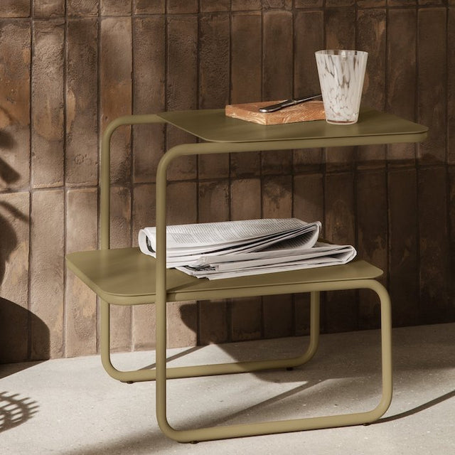 Beistelltisch Level olive - ferm LIVING - DesignWe.Love
