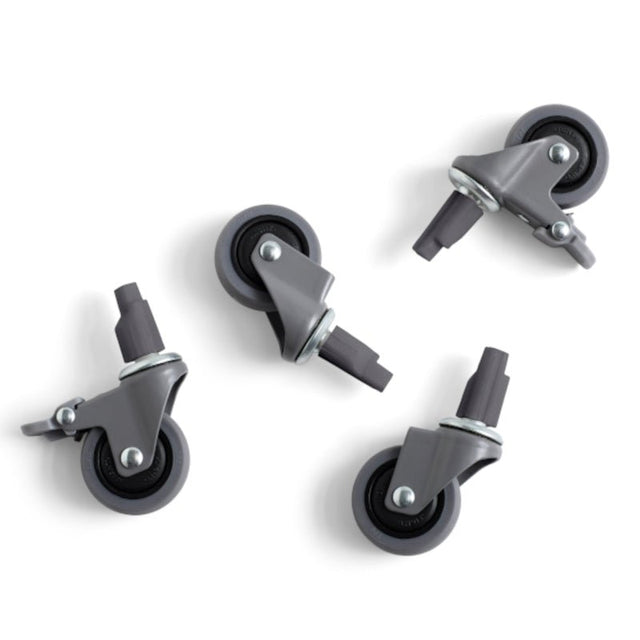 Colour Crate Wheels Large - Rollen für Color Crate, 4er Set - HAY - DesignWe.Love