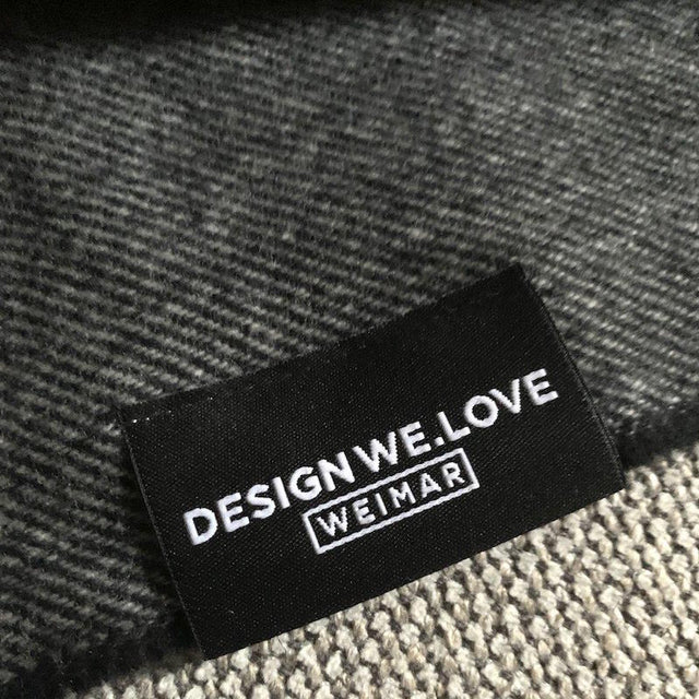 Decke Schurwolle mit Fransen - DesignWe.Love