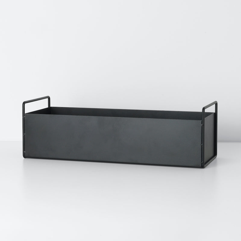 ferm living plant box small schwarz Schwarz