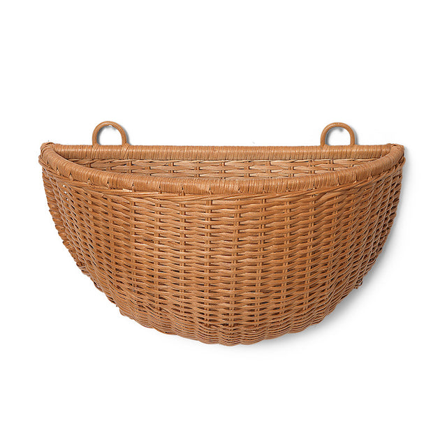 Wall basket set of 2 Braided Wall Pockets - ferm LIVING