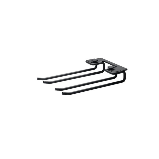 Gläserschienen 20cm schwarz - String Furniture - DesignWe.Love