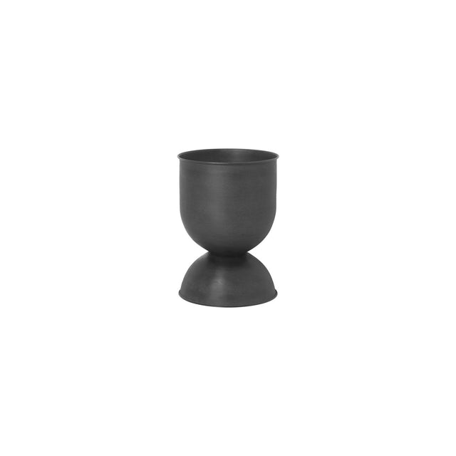 Hourglass Blumentopf schwarz XS - ferm LIVING