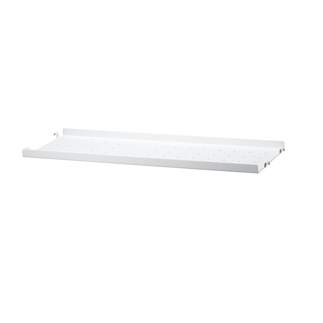 Metal shelf with low edge 58x20cm - Shelving system - String Furniture