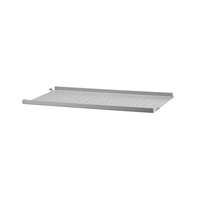 Regalboden aus Metall mit niedrigem Rand 58x30cm - Regalsystem - String Furniture