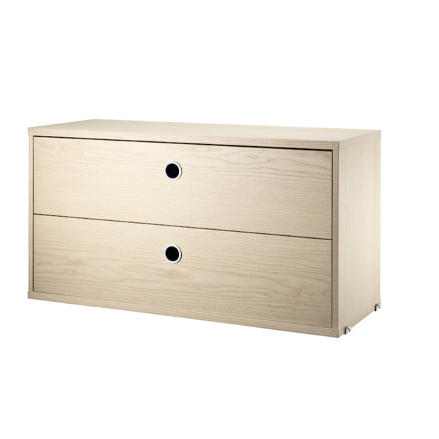 Schrank mit Schubladen 78x30cm - String Furniture