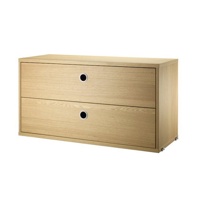 Schrank mit Schubladen 78x30cm - String Furniture