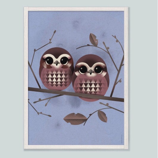 Print owls