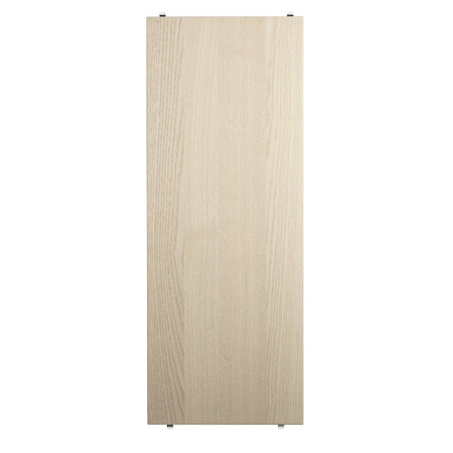 Regalboden einzeln 78x30cm Esche - Regalsystem - String Furniture - DesignWe.Love