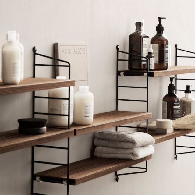 Regalboden einzeln 78x30cm Weiß - Regalsystem - String Furniture - DesignWe.Love