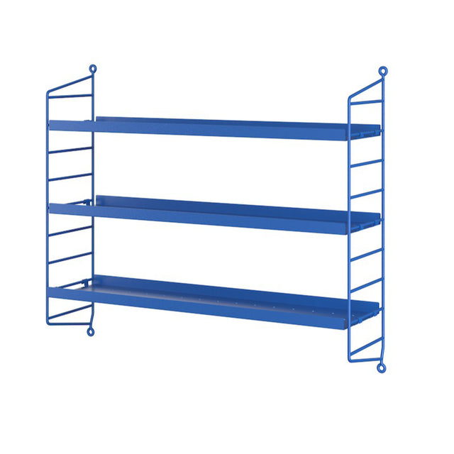 String Pocket metal wall shelf - String Furniture