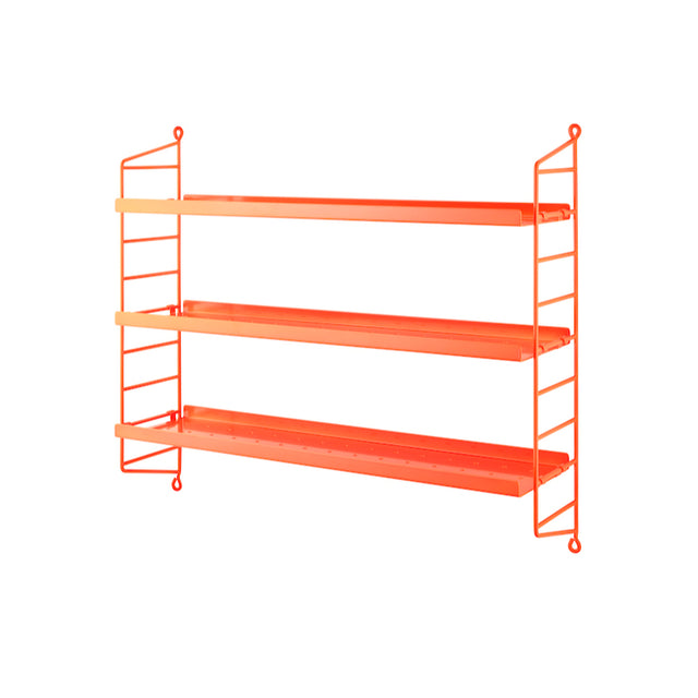 String Pocket metal wall shelf - String Furniture